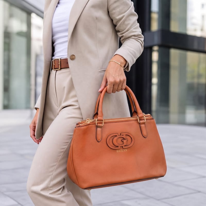 GUESS Calebra Bag – Cognac