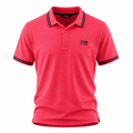Red Cavalli Class tipped polo shirt