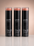 NYX Professional Makeup Pin-Up Pout shine lipstick — set of 3