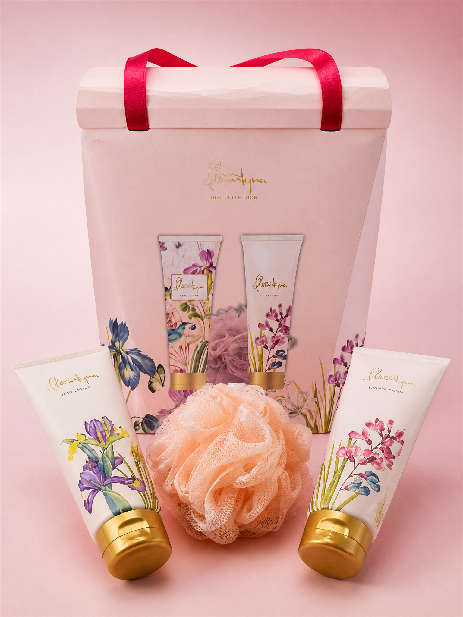 Marks & Spencer Florentyna gift collection — 250ml body lotion, 250ml shower cream & body scrubber