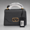 19V69 Italia Top-Handle Flap Bag – Grey
