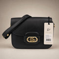 Gabriella Firenze Hera Flap Shoulder/Crossbody Bag – Black