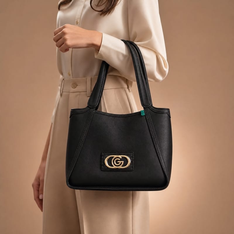 Gabriella Firenze Mikonos Soft Slouchy Tote – Black