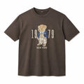 Brown '1979' bear graphic t-shirt
